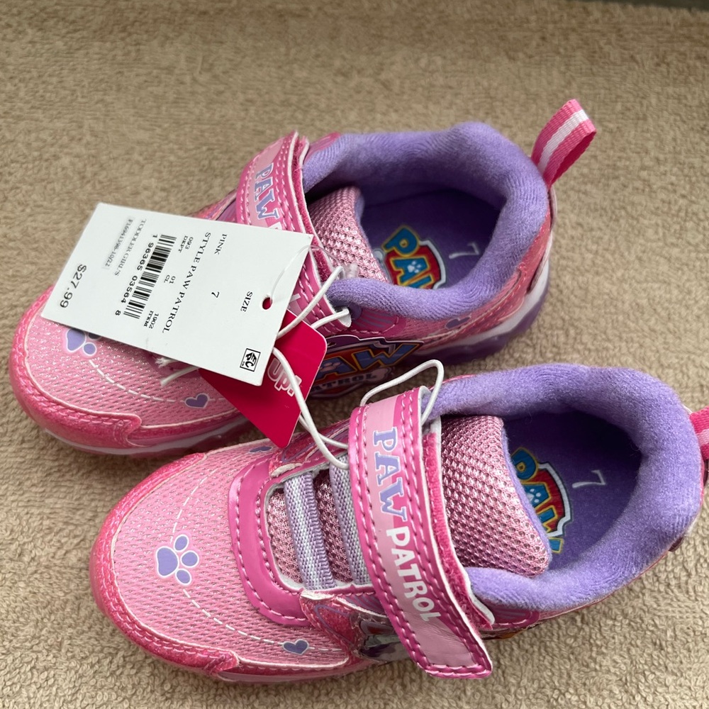 Paw patrol girl shoes sneakers